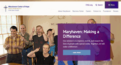 Desktop Screenshot of maryhaven.chsli.org